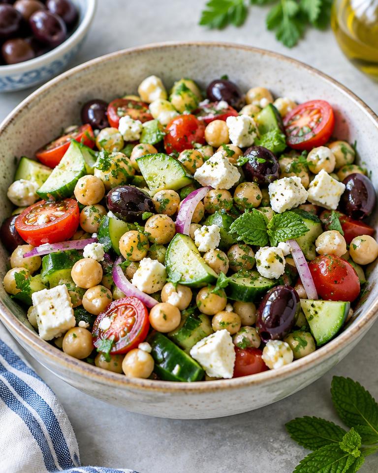 Ensalada de garbanzos